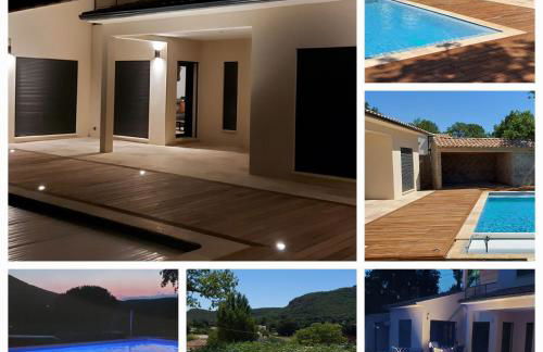 Provence, Uzès, villa climatisée 8 pers avec piscine privée - Photo 2