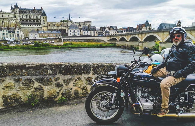 Amboise & Tours Private Motorbike Sidecar Tour - Photo 1