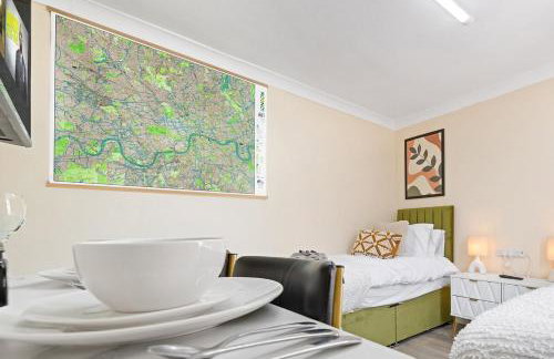 Leyton 1BR Flat Near Tube, 247 Gym, Tennis Court - Foto 4