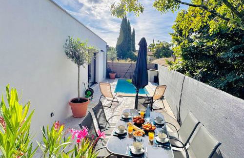 La Parenthèse - Villa avec piscine à 2 min d'Uzès - Foto 28