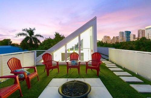 Luxury Mansion, Game Room, Pool, Rooftop, Skyline, Walk to Las Olas - Foto 23