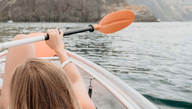 Balade en kayak transparent à Cabo de Palos