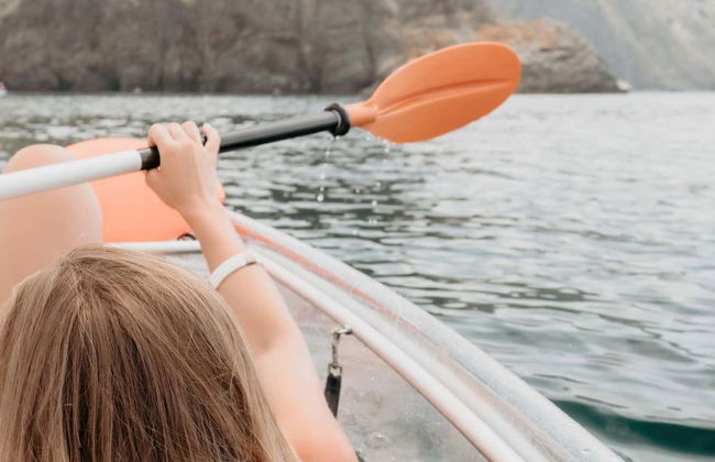 Balade en kayak transparent à Cabo de Palos - Photo 5