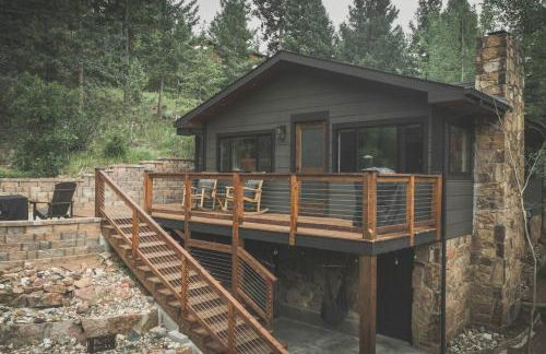Luxury Mountain Cabin with Views, Hot Tub, Fireplace - Foto 34