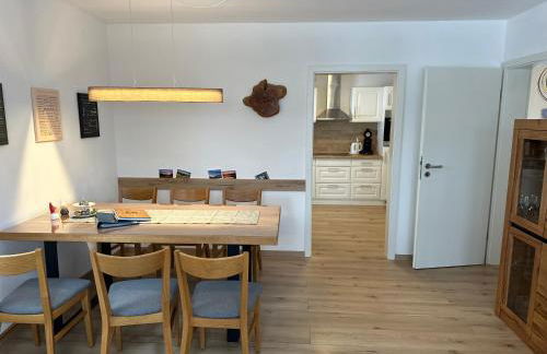 Ferienwohnung am Wald mit Garten & Hot-Tub & Alpakas - Foto 28