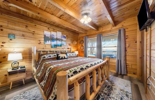 Serenity, A Rustic Log Cabin Retreat - Foto 18