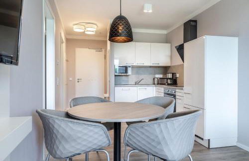 Godewindpark Deluxe-Apartment 2-12 mit eigener e-Ladesäule in der Tiefgarage und XL-Strandkorb am Strand - Foto 33