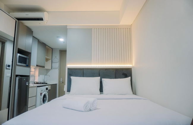 Homey And Warm Studio At 28Th Floor Gold Coast Apartment - Foto 22