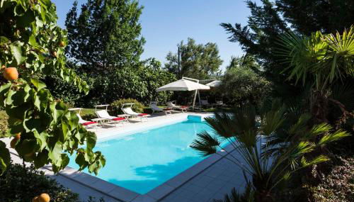 Villa Tramonto luxury apartment with private swimming pool - Foto 2, Garden, sunbed, Garden view