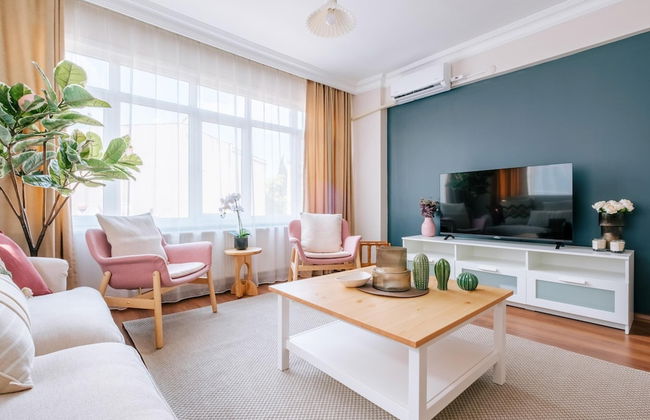 Charming Oasis w Balcony 5 min to Bull Statue - Foto 8