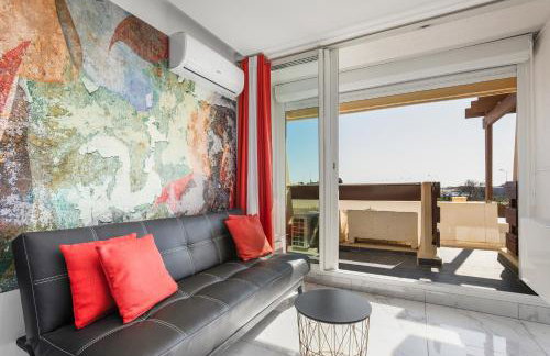 Le Wallis Studio terrasse coursive vue mer Port Nature Village Naturiste - Photo 9