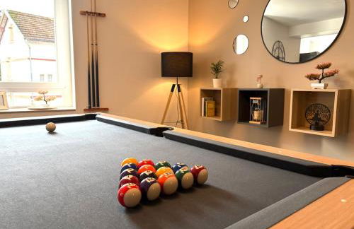 Duplex 6 pers 3 Ch, Billard & Netflix, tout équipé - Foto 12