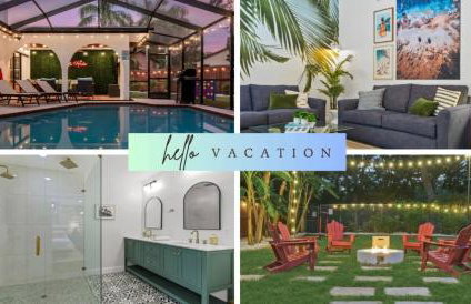 Backyard Games, Fire Pit, Heated Pool, Near Beach - Foto 1