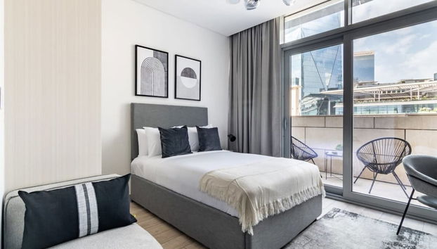 Silkhaus Difc Studio With Balcony View Gym Pool - Foto 4, Habitación