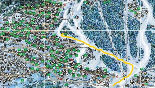 Meribel Altitude1600 chalet 6 personnes en pleine nature au milieu des pistes - Foto 5