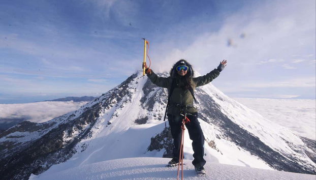 Trekking de 5 días por el Nevado del Huila finalizando en Belalcázar - Foto 2, En la cima del volcán Nevado del Huila