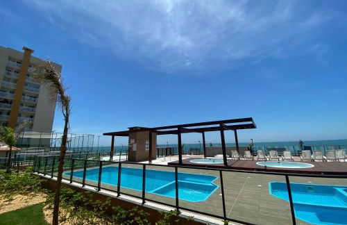 Apartamento Frente Mar, Churrasqueira, Piscina, Jacuzzi, 20 Minutos do Beto Carrero - Foto 41