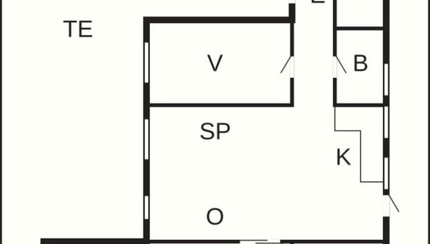 7 Person Holiday Home in Frederikshavn - Foto 2, Grundriss