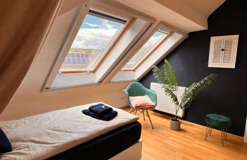 Ferienwohnung Aurora - WLAN, 2 Schlafzimmer, TV, Küche, Bad, Waschmaschine - Foto 4