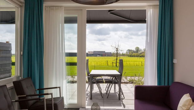 Blick von der Unterkunft