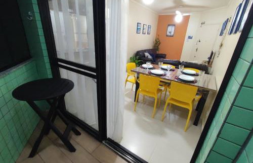 1 dormitório piscina salões de jogos em ótima localização - Foto 9