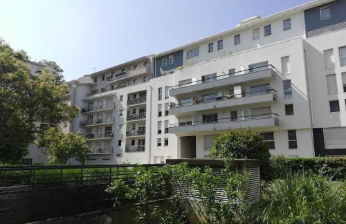 Joli studio cozy, balcon, Cité des Congrès, Gare Sud - Photo 12