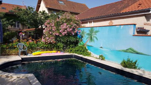 Appart indépendant, 1 lit deux personnes et 1 appoint Piscine Jardin Direct Gare Aéroport et jardin - Foto 1