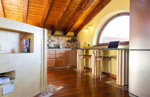 Openspace Attic Apartment with terrace, Wi-Fi - Foto 23