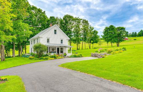 Idyllic Vermont Farmhouse Mtn Views on 200 Acres! - Foto 36