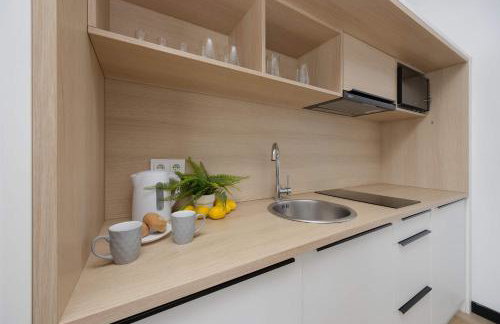 Spacious Studios Zamoyskiego Near PGE with Parking by Noclegi Renters - Foto 12