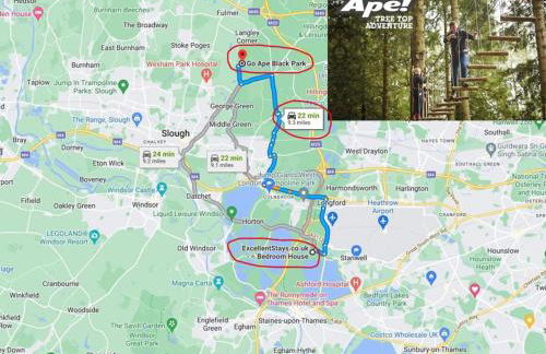 28 ExcellentStays - Heathrow - 5 Bedroom House - Foto 34