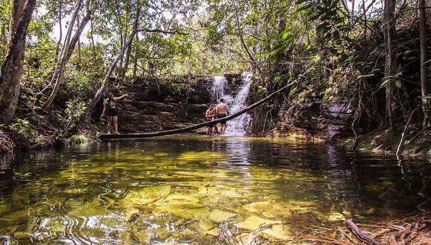 Una delle cascate più belle è quella di Portão do Dragão