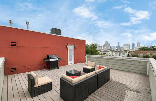 Stunning Home in Midtown, Houston with 3BDR 5Beds Skyline View BBQ Terrace - Foto 23