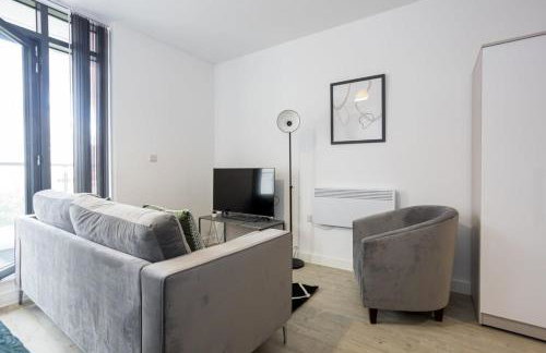 Modern Studio with Balcony in Manchester - Foto 12