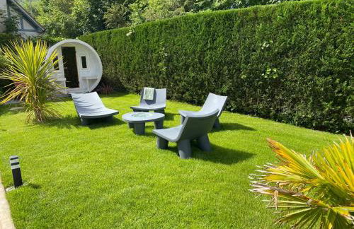 Villa l'Hermitage Piscine Sauna Fitness Deauville - Foto 23