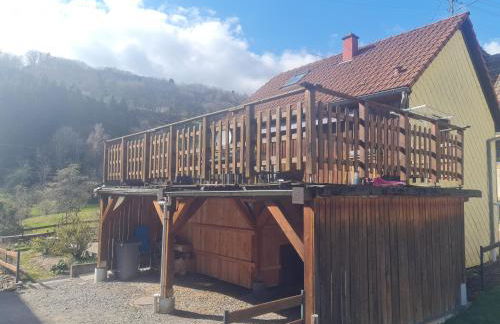 Le Chalet du Tanet spa sauna terrasse en Alsace - Foto 5