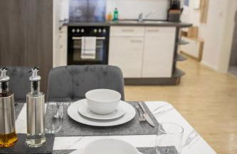 HANNIBAL - Design Apartment Magnolia 1, VW Nähe, Parkplatz, Küche, HighSpeed-WLAN, Fitness, Solarium - Foto 12