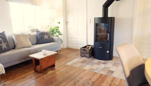 Ferienwohnung Teve - ebenerdig unter Reet & hyggelig mit Kamin - Foto 4