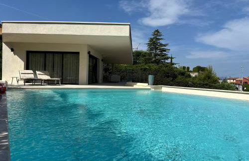 Villa Les Issambres, piscine débordement, vue mer - Foto 6