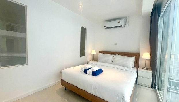 B14 - 2 Bedroom Condo With Pool Access, Karon Beach - Foto 2, Habitación