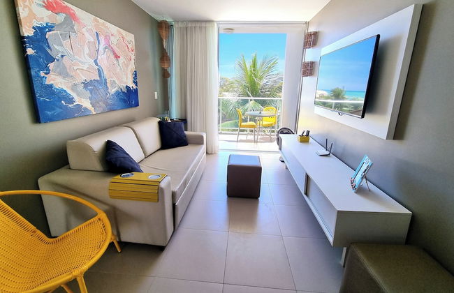 Areias do Mar | Aconchegante e Tranquilo com Varanda A316 - Foto 7