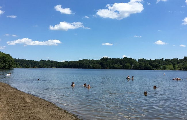 Lake View Hot Tub Modern A-frame - Foto 31