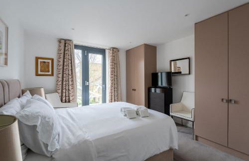Modern, fully furnished apartment with ensuite, private balcony and elevator in Notting Hill - Foto 59