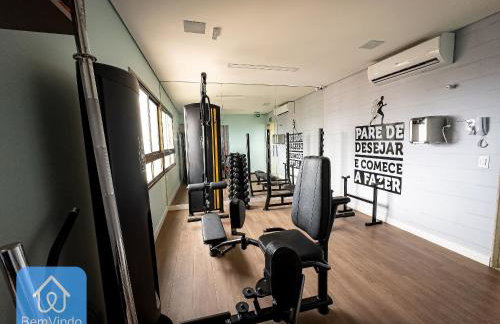 Studio Lindo e Finamente Decorado com Vista Mar - Foto 20