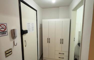 01 - ESTÚDIO MODERNO com Área privativa, Wi-Fi veloz, TV smart, Vaga de garagem, Cozinha completa, próximo a Skema School - Foto 8