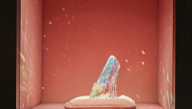 Cinderella's glass slipper