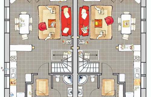 Fachwerkhäuser Seedorf - Haushälfte "Sophie Charlott" mit Kamin und Terrasse - Foto 34