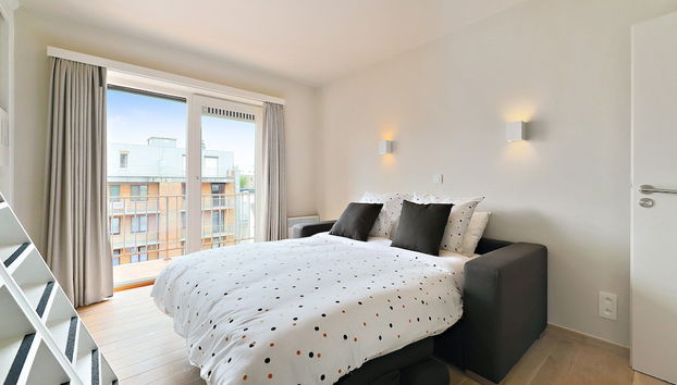 Apartment Nieuwpoort Near Beach and Marina - Foto 3, Habitación