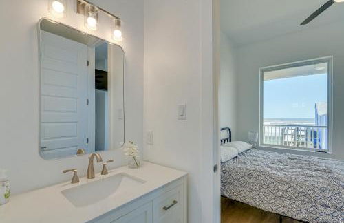 Ocean Views, Steps to Sand! Coastal Galveston Gem - Foto 24