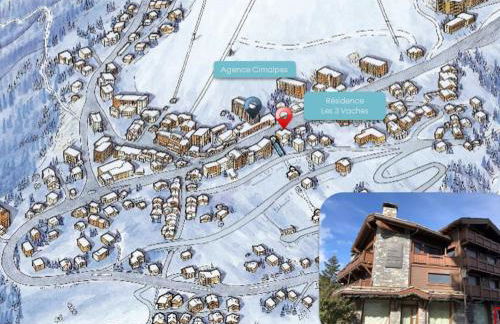 Courchevel : Appartement cosy 4 personnes avec parking - FR-1-563-50 - Foto 14